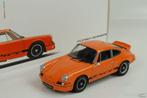 1:18 Museum Porsche 911 Carrera RS 2.7 1973 oranje, Nieuw, Welly, Ophalen of Verzenden, Auto