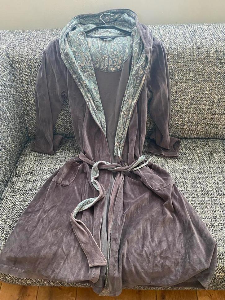 Hunkermuller Badjas - Comfortabel en Stijlvol, Kleding | Dames, Ondergoed en Lingerie, Badjas, Grijs, Ophalen