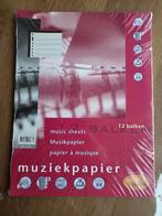Muziekpapier 50 vellen, Ophalen of Verzenden, Zo goed als nieuw, Les of Cursus, Klassiek