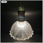 Holophane stijl lamp Hanglamp, Ophalen, Gebruikt, Holophane Klasiek vintage, Nb