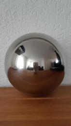 Grote decoratie kerstbal rvs look, Ophalen, Zo goed als nieuw