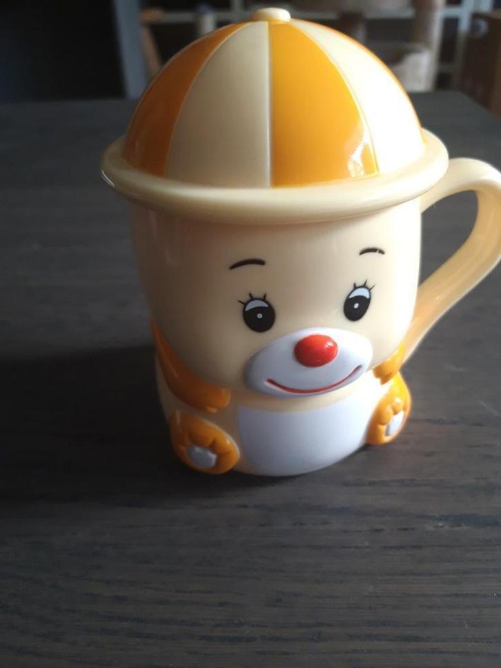 Kinderbeker met afneembaar deksel., Kinderen en Baby's, Kinderspulletjes, Zo goed als nieuw, Ophalen of Verzenden