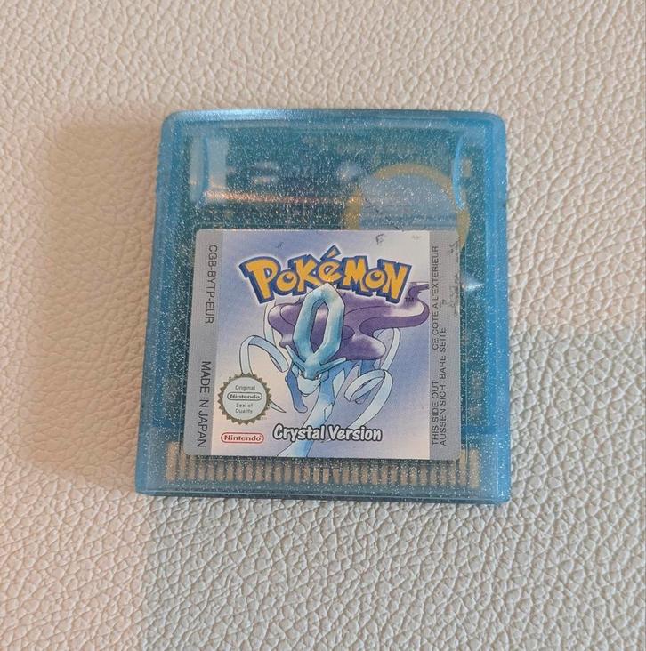 Pokemon Crystal version - Gameboy Color, Spelcomputers en Games, Games | Nintendo Game Boy, Gebruikt, Role Playing Game (Rpg)