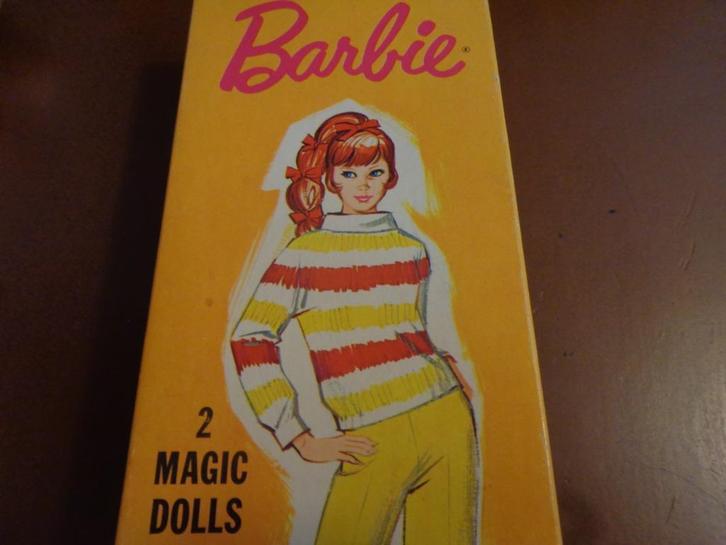 Barbie vintage paper doll mod 1969, Verzamelen, Poppen, Gebruikt, Overige typen, Ophalen of Verzenden