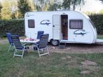 Beyerland Quartz 460 LB (incl. voortent, luifel en inboedel), Caravans en Kamperen, Caravans, Rondzit, Vast bed, Particulier, 6 tot 7 meter