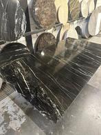 Rechthoekige eettafel MOET WEG - kwartsiet Belvedere 180x100, Zo goed als nieuw, Vijf personen of meer, 150 tot 200 cm, Metaal