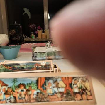 Toverlantaarn fotoplaatjes ca 100-125 beschikbaar voor biedingen