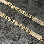 14k gouden ketting heren massief schakel 70cm