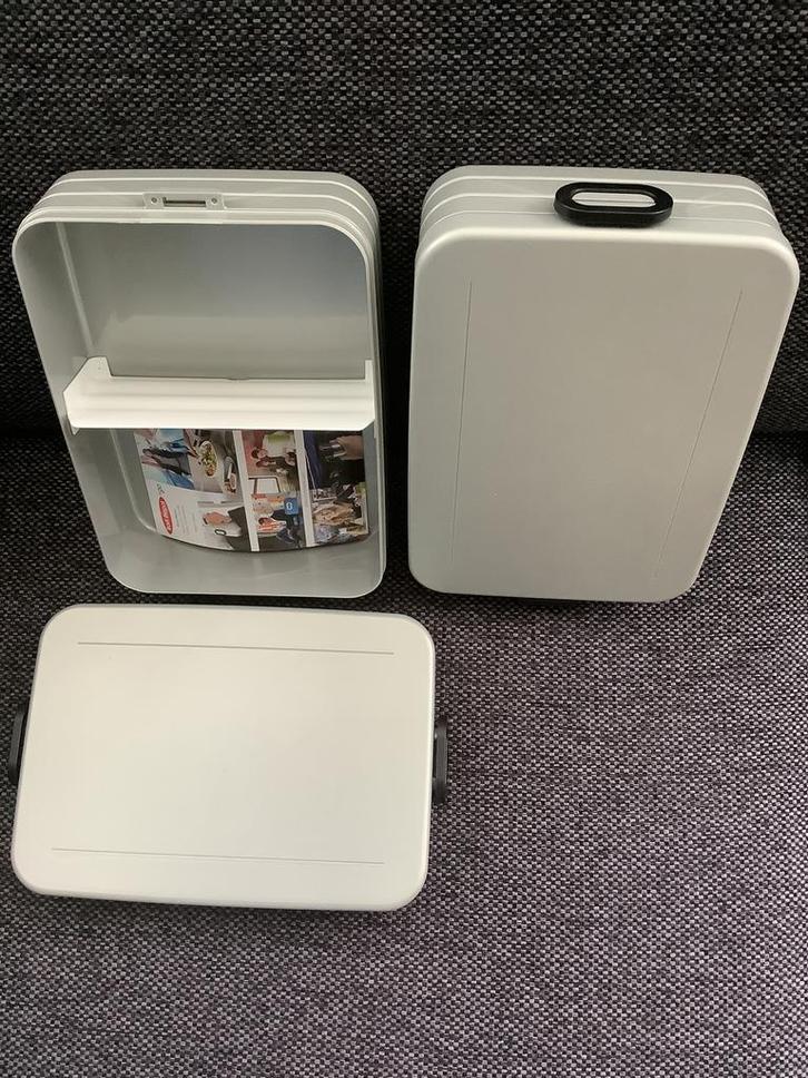 Mepal lunchbox large L broodtrommel lunch brood trommel 2x, Diversen, Schoolbenodigdheden, Nieuw, Ophalen of Verzenden