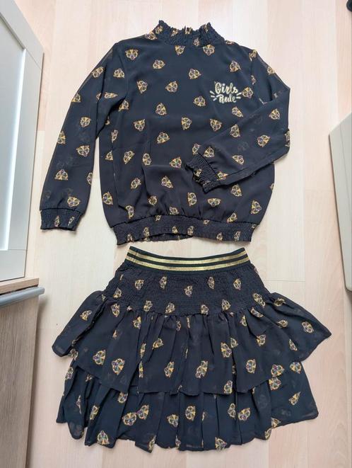 Leuk setje Me and My Monkey. Nieuwstaat!, Kinderen en Baby's, Kinderkleding | Maat 170, Zo goed als nieuw, Meisje, Ophalen of Verzenden