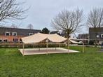 Stretchtent 10 x 12 te huur, Tuin en Terras, Partytenten, Ophalen of Verzenden, Zo goed als nieuw