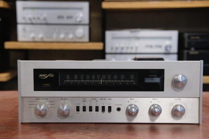 Mcintosh MAC1500 buizen receiver, Audio, Tv en Foto, Buizenversterkers, Buis of Buizen, Ophalen
