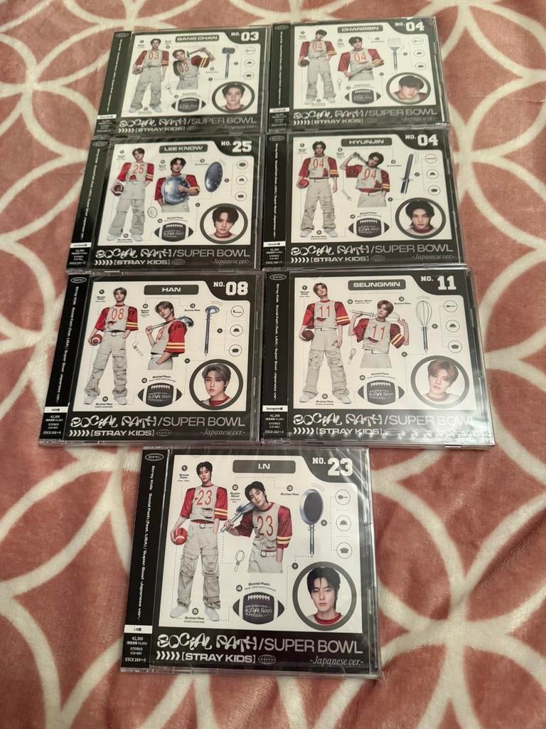 SEALED Stray Kids Social Path Japan Album CD FC Fanclub, Ophalen of Verzenden, Zo goed als nieuw, Foto of Kaart