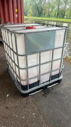 IBC 1000 liter vat, 150 liter of meer, Ophalen of Verzenden, Zo goed als nieuw, Kunststof
