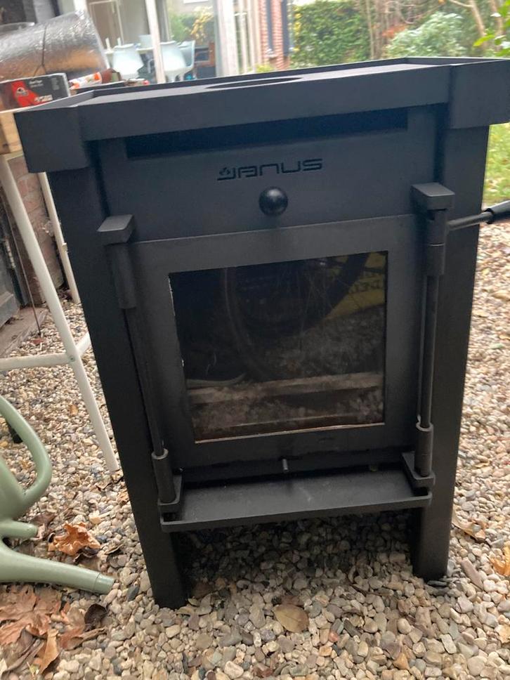 Janus 6 (Janco de Jong) in zeer goede staat, Huis en Inrichting, Kachels, Zo goed als nieuw, Vrijstaand, Houtkachel, Hout, Ophalen