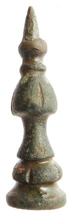 Schaakstuk Pion Brons L 37; B 11mm   a939, Antiek en Kunst, Verzenden