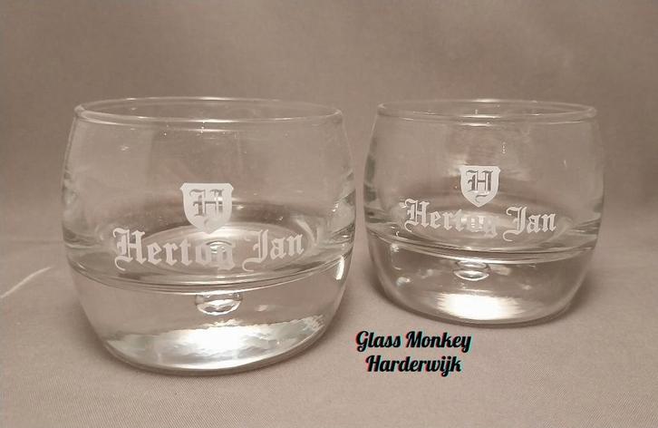 Hertog Jan Amuseglaasjes., Verzamelen, Biermerken, Zo goed als nieuw, Glas of Glazen, Hertog Jan, Ophalen of Verzenden