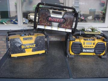 3 dewalt bouwradio s aangeboden beschikbaar voor biedingen