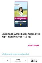 Twee zakken eukanuba, Ophalen, Hond