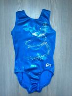 Turnpakje GK maat 128/134/140, Blauw, Zo goed als nieuw, Turnpak(je), Kindermaat 122 t/m 140