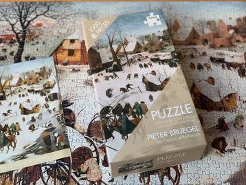 Museum kerstpuzzel 1000 stukjes.Volkstelling in Bethlehem beschikbaar voor biedingen