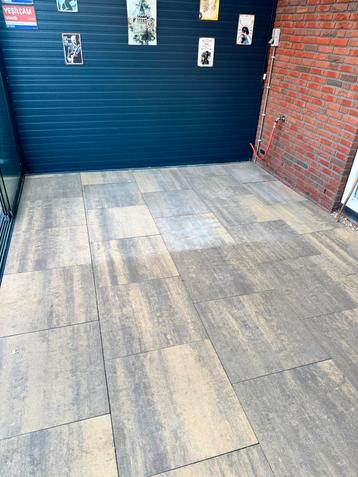 20 m2 Excluton 60 x 60 x 5 beige met vlameffect beschikbaar voor biedingen
