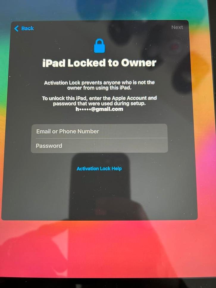 iPad 2018 (6th gen) - Defect voor onderdelen, Computers en Software, Apple iPads, Niet werkend, Apple iPad, Wi-Fi, 10 inch, 128 GB
