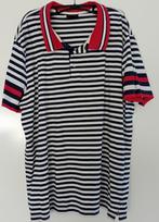 Poloshirt,maat: XXL,heren,shirt,polo,streep,blauw,wit, Shirt of Top, Zo goed als nieuw, B.P.C., Verzenden