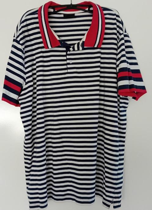 Poloshirt,maat: XXL,heren,shirt,polo,streep,blauw,wit, Kleding | Dames, Grote Maten, Zo goed als nieuw, Shirt of Top, Blauw, Verzenden