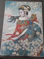 Mooie Prent - Aziatische Vrouw in Winterlandschap, Ophalen of Verzenden