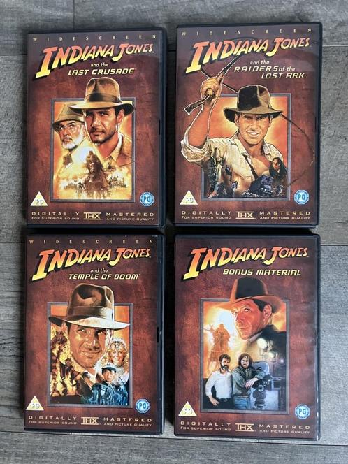 Indiana Jones - The Complete DVD Movie Collection - Widescre, Cd's en Dvd's, Dvd's | Avontuur, Zo goed als nieuw, Boxset, Vanaf 12 jaar