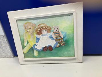 schilderij, kinder schilderij, modern schilderij beschikbaar voor biedingen