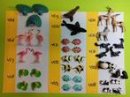 Playmobil Dieren 4515-28 Pauw Flamingo Vis Gazelle Panda, Verzenden, Gebruikt, Los playmobil