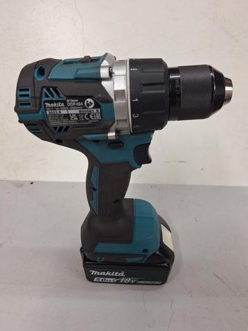makita ddf484 boormachine met accu + metalen boorkop  beschikbaar voor biedingen