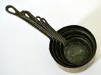 Mini Steelpannen / sauskommen / pannen koper messing, Ophalen of Verzenden, Koper