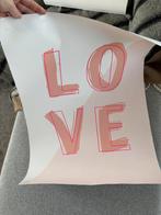 Gratis poster kwantum love, Ophalen, Gebruikt