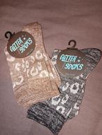 Pinned by k glitter sokken, Ophalen of Verzenden, Zo goed als nieuw, Sokken en Kniesokken