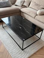 ECHT Marmeren ! salon tafel  L120xB70xH37, Huis en Inrichting, Gebruikt, Rond, Minder dan 50 cm, 50 tot 100 cm