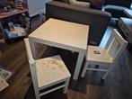 Kindertafel met stoeltjes, Kinderen en Baby's, Kinderkamer | Tafels en Stoelen, Ophalen, Gebruikt, Tafel(s) en Stoel(en)