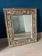 Spiegel met Houtsnijwerk Lijst - 59x71cm, Ophalen, Rechthoekig, Minder dan 100 cm