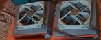 2 Nette 14cm Noctua NF-14S redux 1200 PWM fans met rubbers, Ophalen of Verzenden, Zo goed als nieuw
