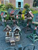 Handgemaakte vogelhuisjes met luikjes, Tuin en Terras, Vogelhuisjes en Vogelbaden, Ophalen, Nieuw