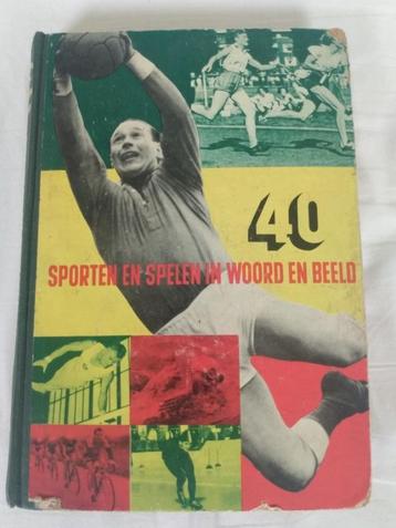 40 Sporten en spelen in woord en beeld Blue Band beschikbaar voor biedingen