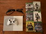 Xbox One - Cyberpunk, Call of Duty, Battlefront + meer, Xbox One S, Ophalen of Verzenden, Zo goed als nieuw, Met 1 controller