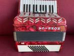 Kleine duitse Hohnica accordeon . 48 bas ., 48-bas, Zo goed als nieuw, Hohner, Met riemen