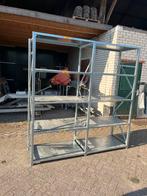 Metalen stellingen 60cm diep *ALS NIEUW*, Ophalen of Verzenden, IJzer
