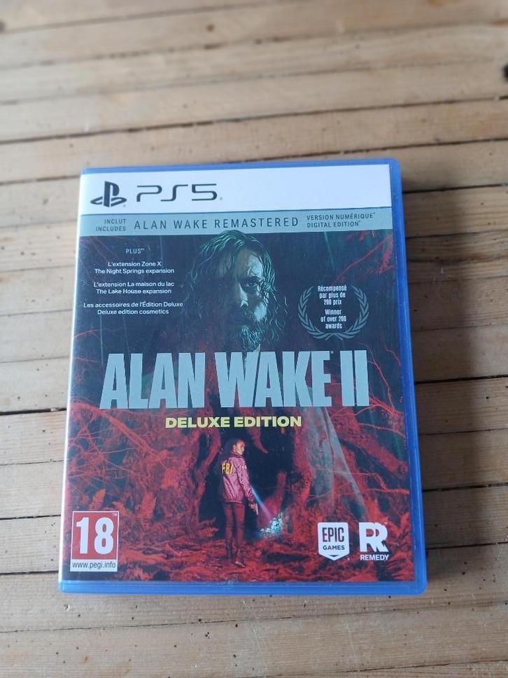 Alan Wake 2 PS5, Spelcomputers en Games, Games | Sony PlayStation 5, Zo goed als nieuw, Ophalen of Verzenden