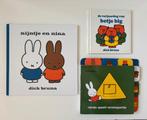 Dick Bruna boekjes 3 stuks Nijntje en Nina, Ophalen of Verzenden, Gelezen, Dick Bruna