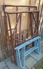 bouwschragen 5 stuks 2 van 60 hoog en 2 van 120 hoog, Doe-het-zelf en Verbouw, Ophalen of Verzenden, Zo goed als nieuw, Overige typen