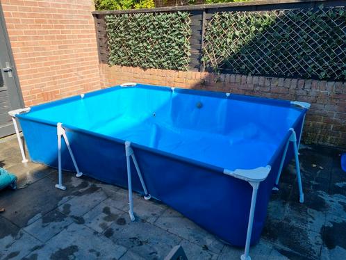 Bestway Zwembad Rechthoekig met Pomp, Tuin en Terras, Zwembaden, Gebruikt, Opzetzwembad, Minder dan 80 cm, 200 tot 400 cm, 200 tot 300 cm